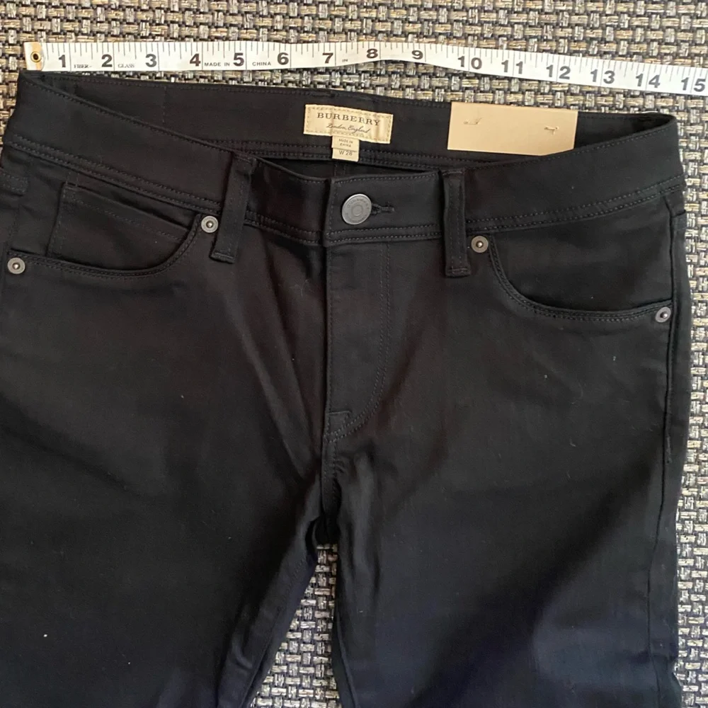 Womens Burberry Black 5 Pocket Skinny Jeans🔥Cotton Blend🖤W/STRETCH🔥NWT🔥👖28” - Picture 14 of 15